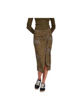 Isabel marant Azaria Silk Midi Skirt Size 2 (34) NWT
